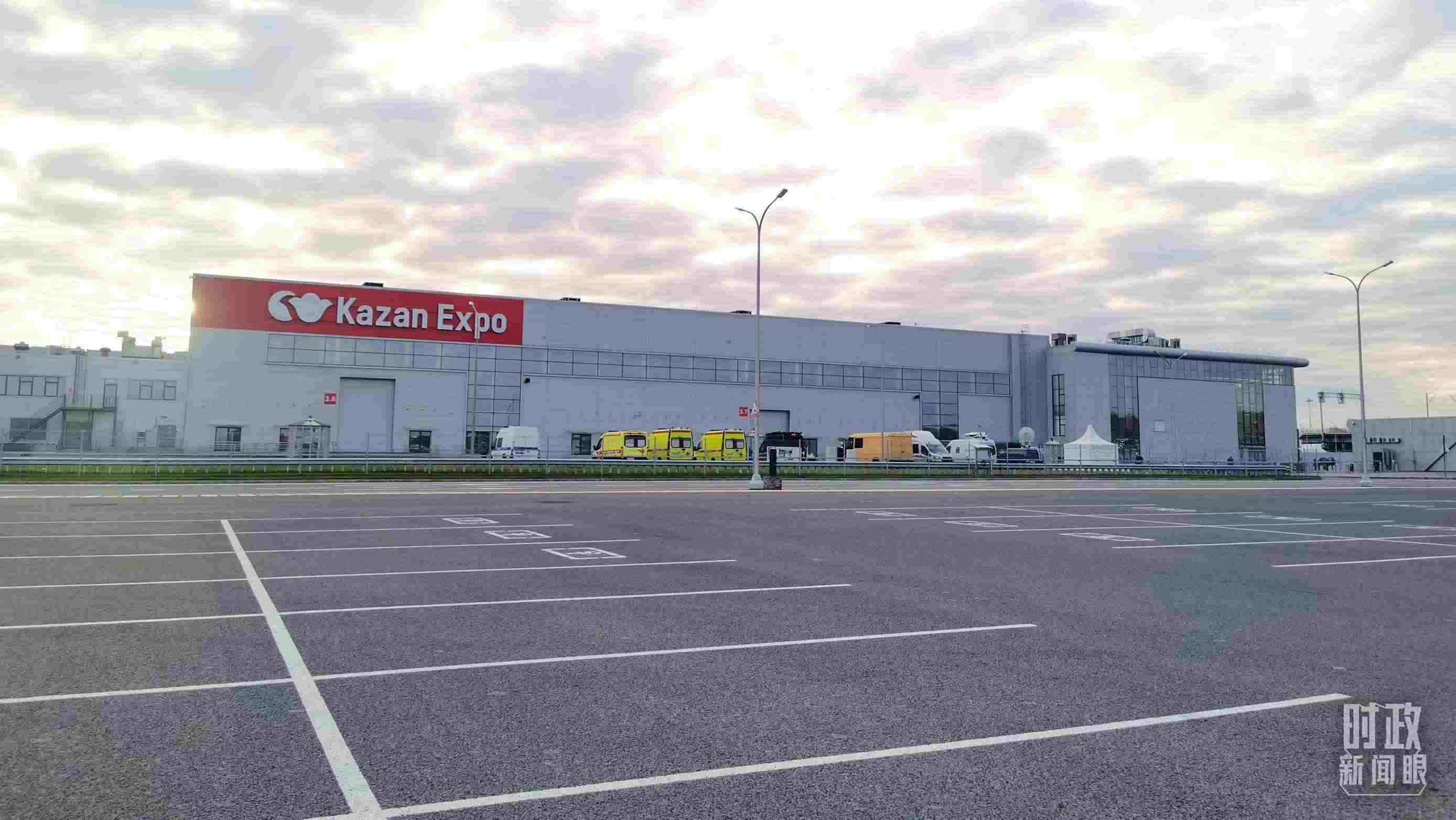 △ 喀山會展中心。（總臺央視記者曹亞星拍攝）
