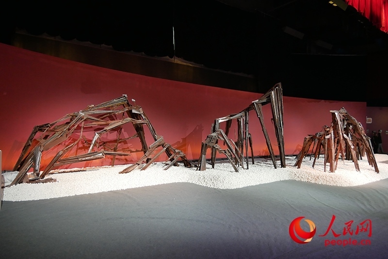 《鑄魂五岳》。人民網(wǎng)記者 韋衍行攝