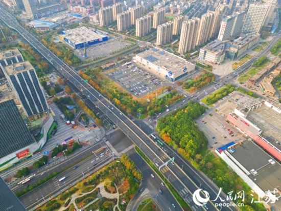 崇川區(qū)北大街便民商圈。人民網記者 王繼亮攝