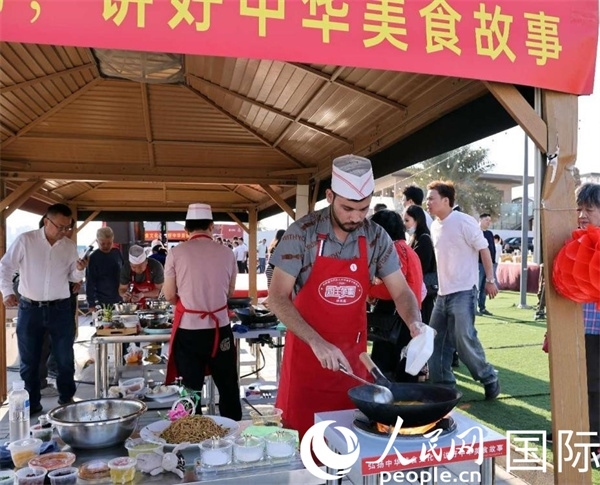 參賽一景。人民網(wǎng)記者管克江攝