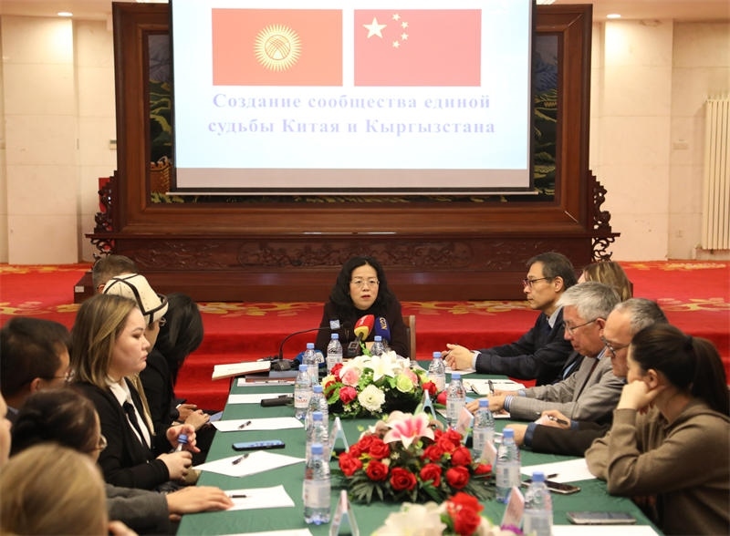 活動現(xiàn)場。中國駐吉爾吉斯斯坦使館供圖