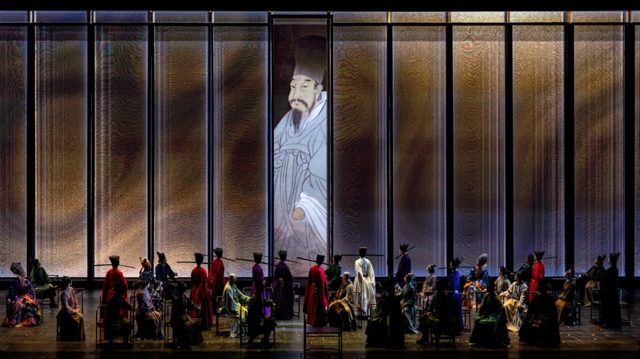 《蘇堤春曉》演出現(xiàn)場。國家話劇院供圖