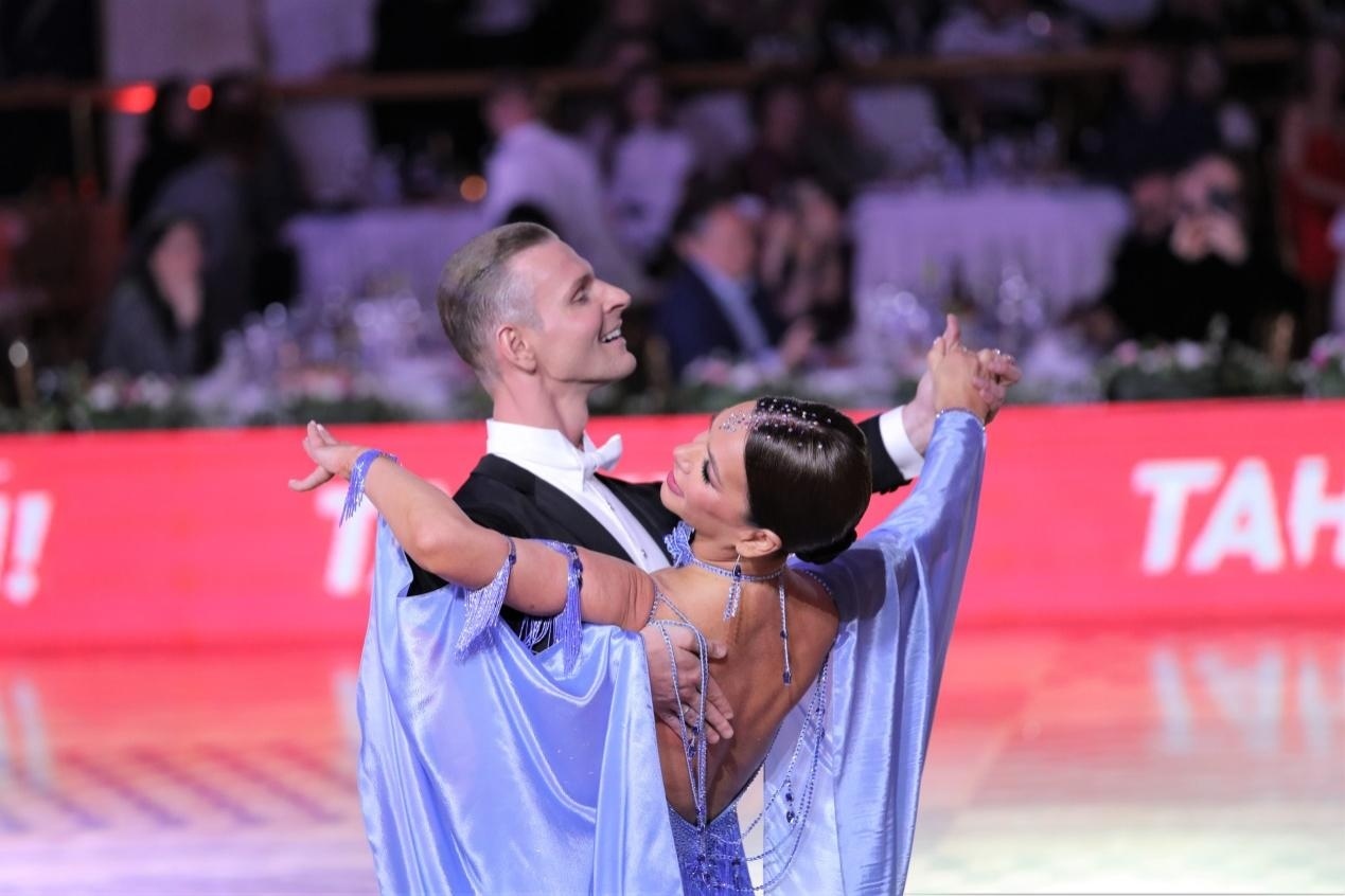 第七屆“克里姆林宮杯”國標舞錦標賽現(xiàn)場。于子恒攝