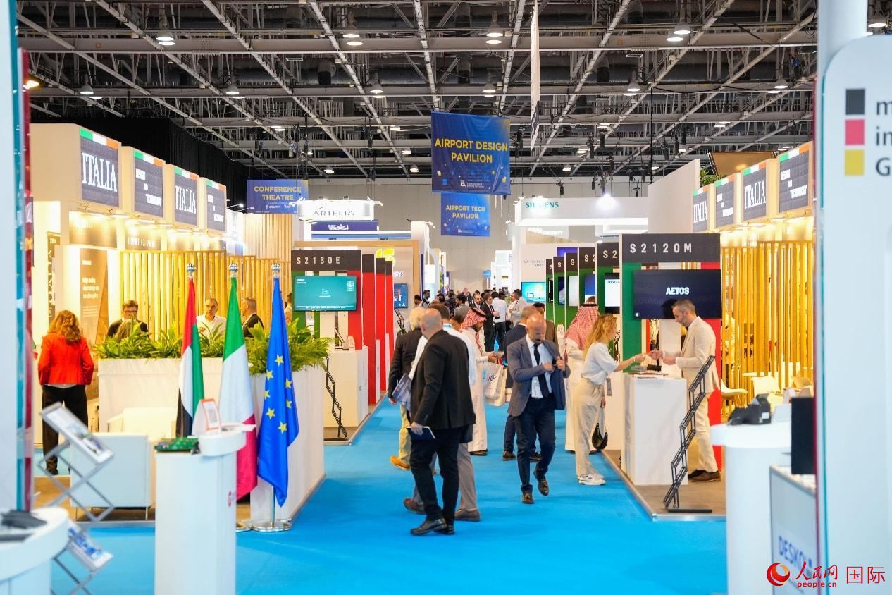 展會(huì)一景。人民網(wǎng)塔里克·易卜拉欣攝