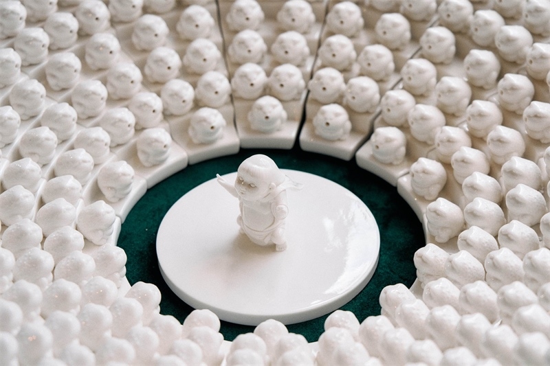 倫敦手工周中國館展品。楊浩鵬攝