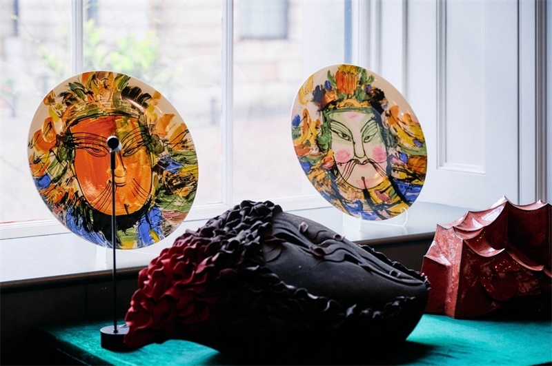 倫敦手工周中國館展品。楊浩鵬攝