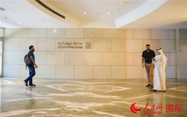 阿治曼自由區(qū)始建于1988年，阿治曼中國城設立于自由區(qū)內(nèi)。人民網(wǎng) 塔里克·易卜拉欣攝